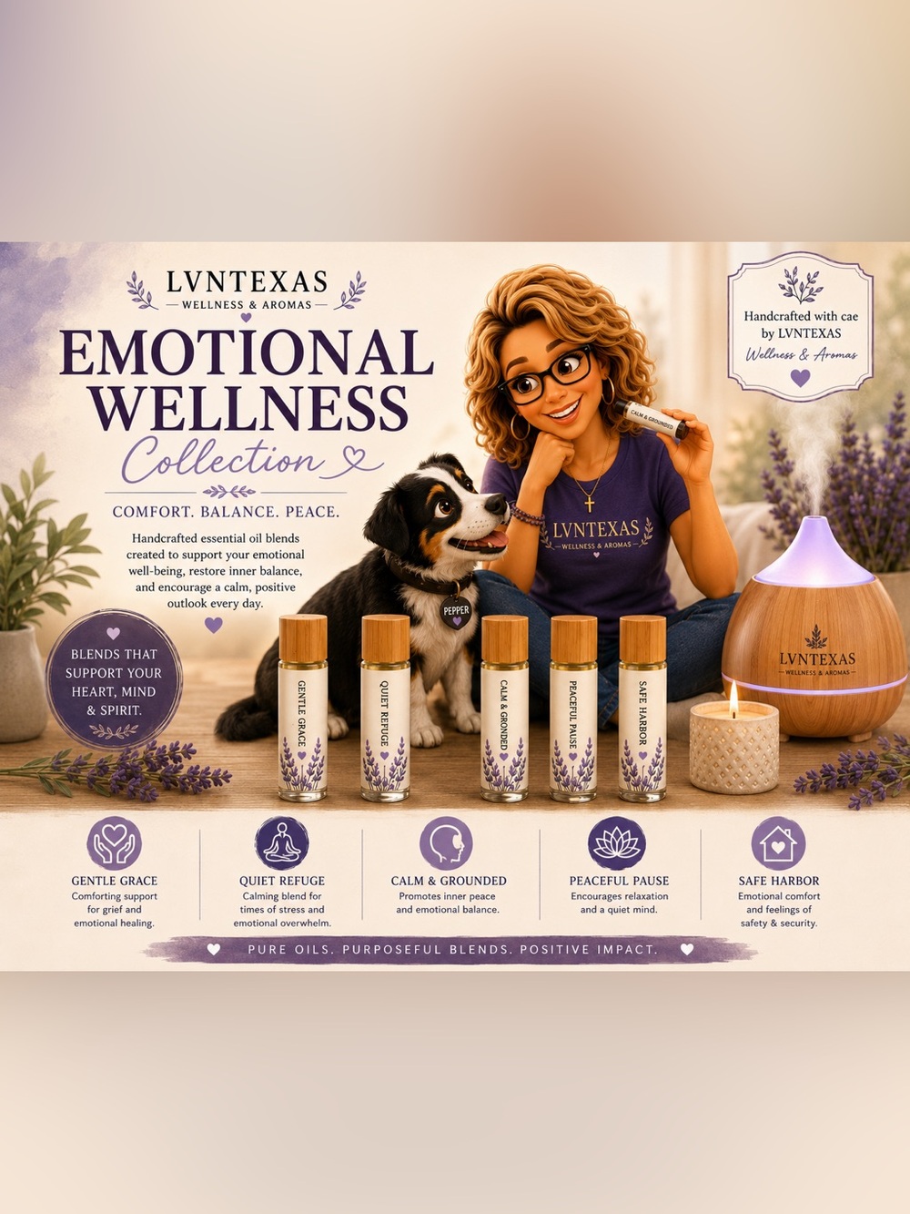 CHOICE Young Living Emotional Wellness Collection - Roll-On Blend